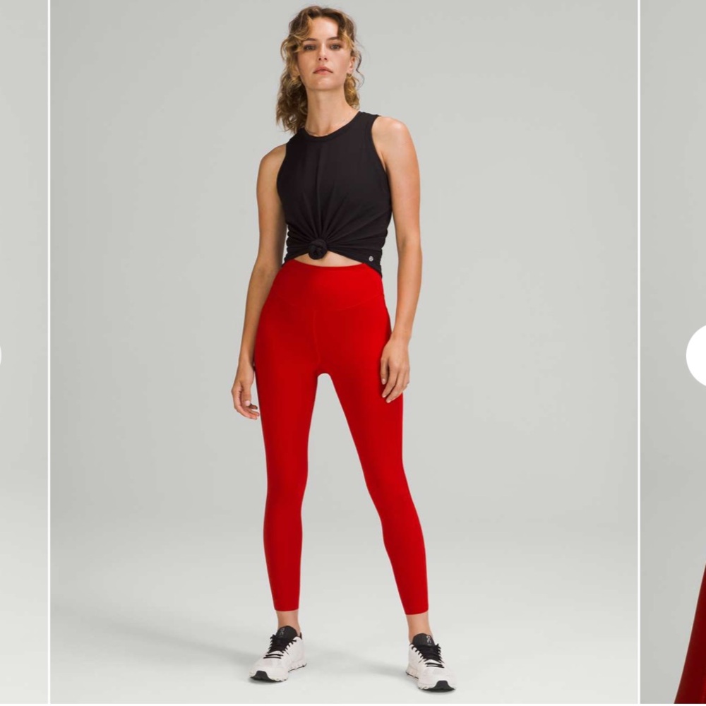 EUC Lululemon Base Pace High-Rise Tight 25"